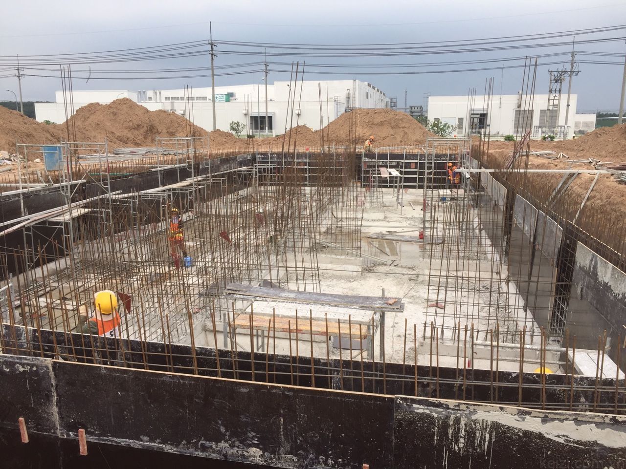 Thi công bể nước ngầm